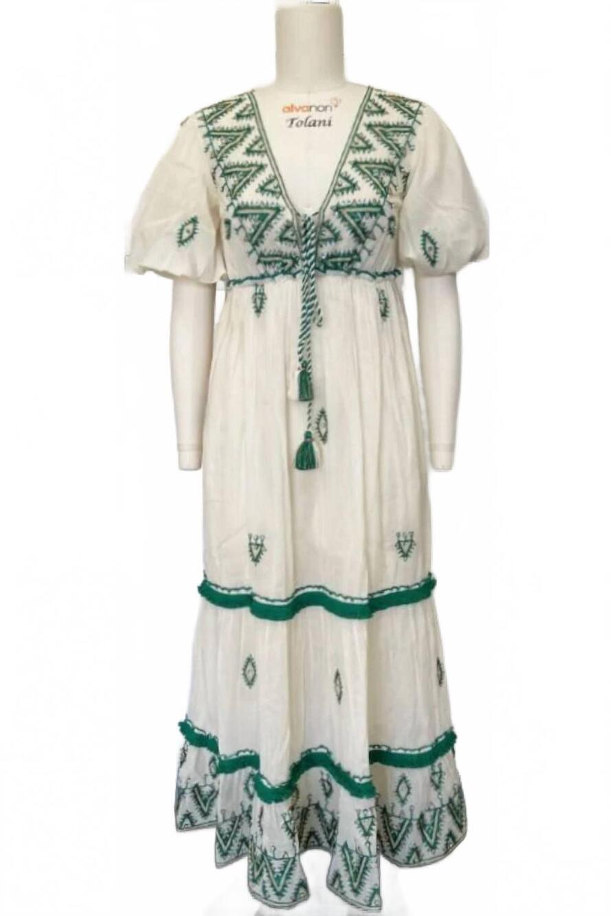 NEW TOLANI women's maxxy maxi dress in ivory